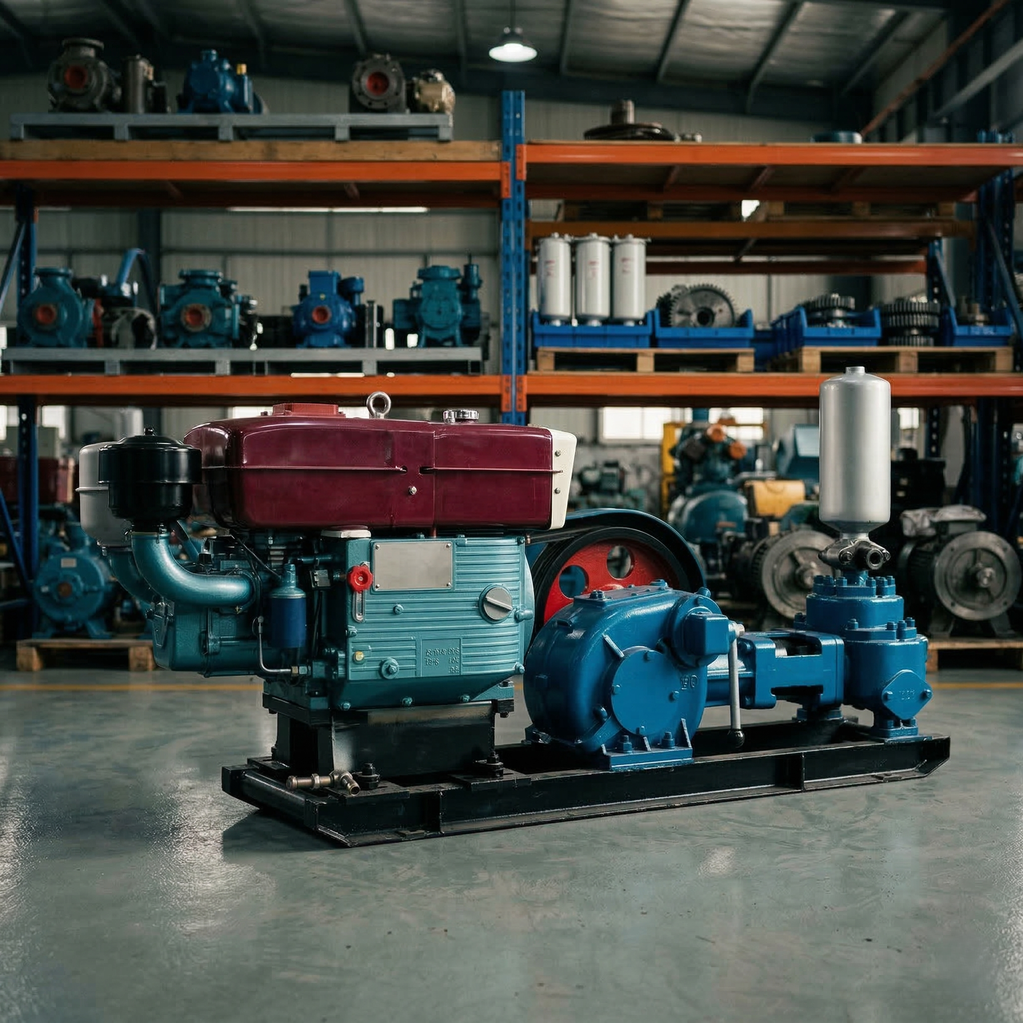 Бурові насоси для водозабірних свердловин