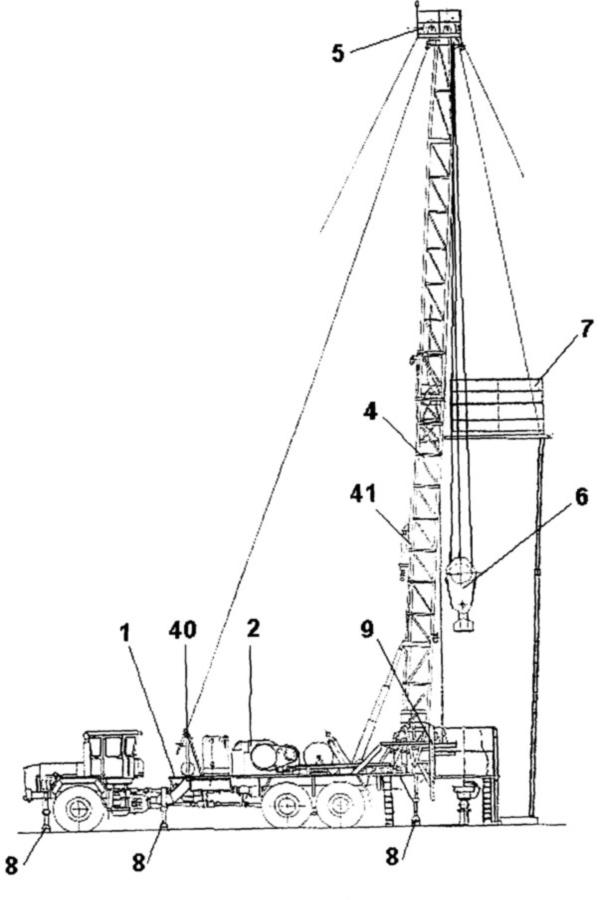 Бурова установка УПА-80