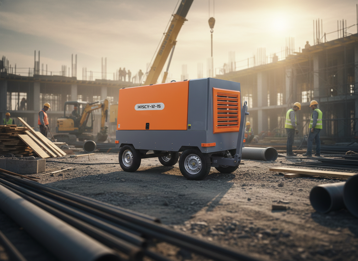 Дизельний гвинтовий компресор 41SCY-12-15