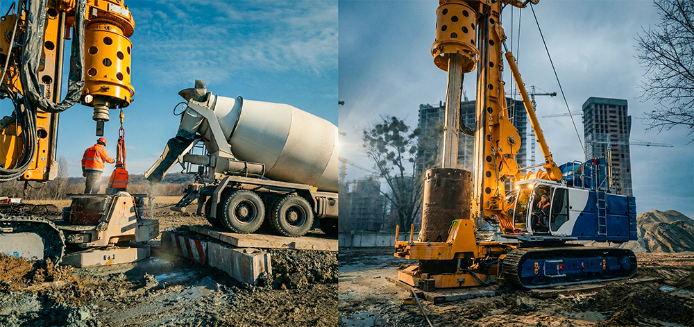 Сучасні технології влаштування буронабивних паль