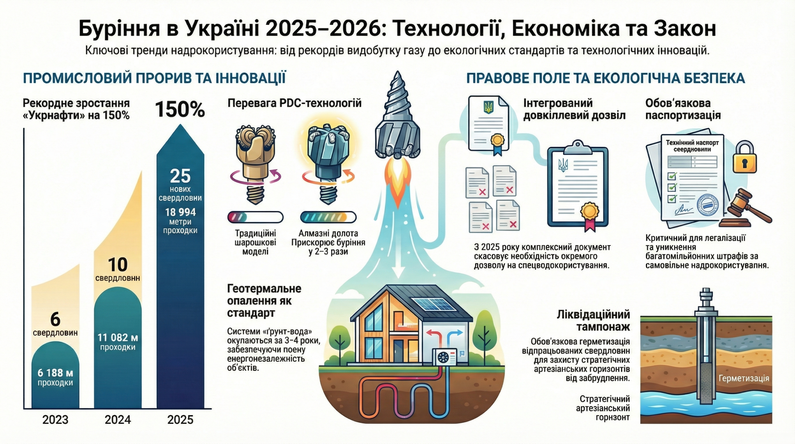 Аналіз технологій буріння на воду