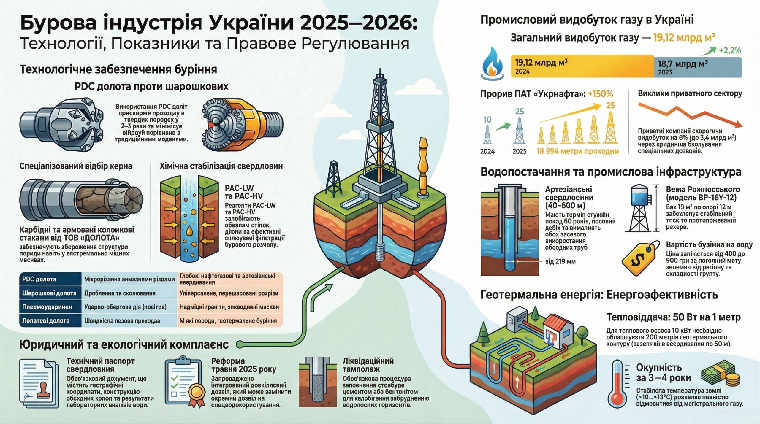 Комплексний аналіз технологій буріння на воду