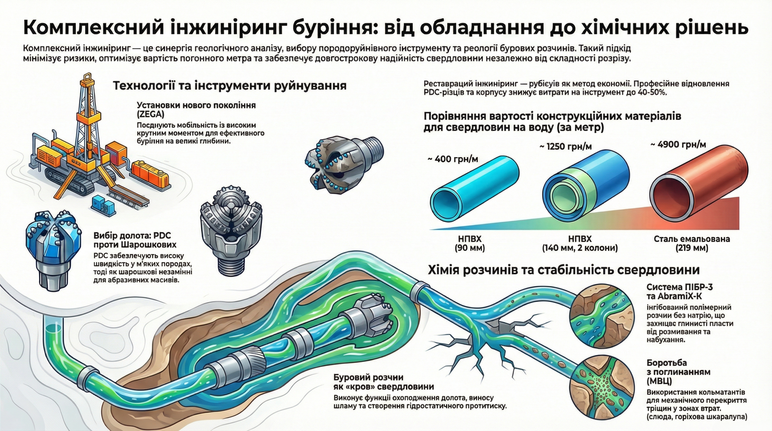 Комплексний інжиніринг буріння свердловин