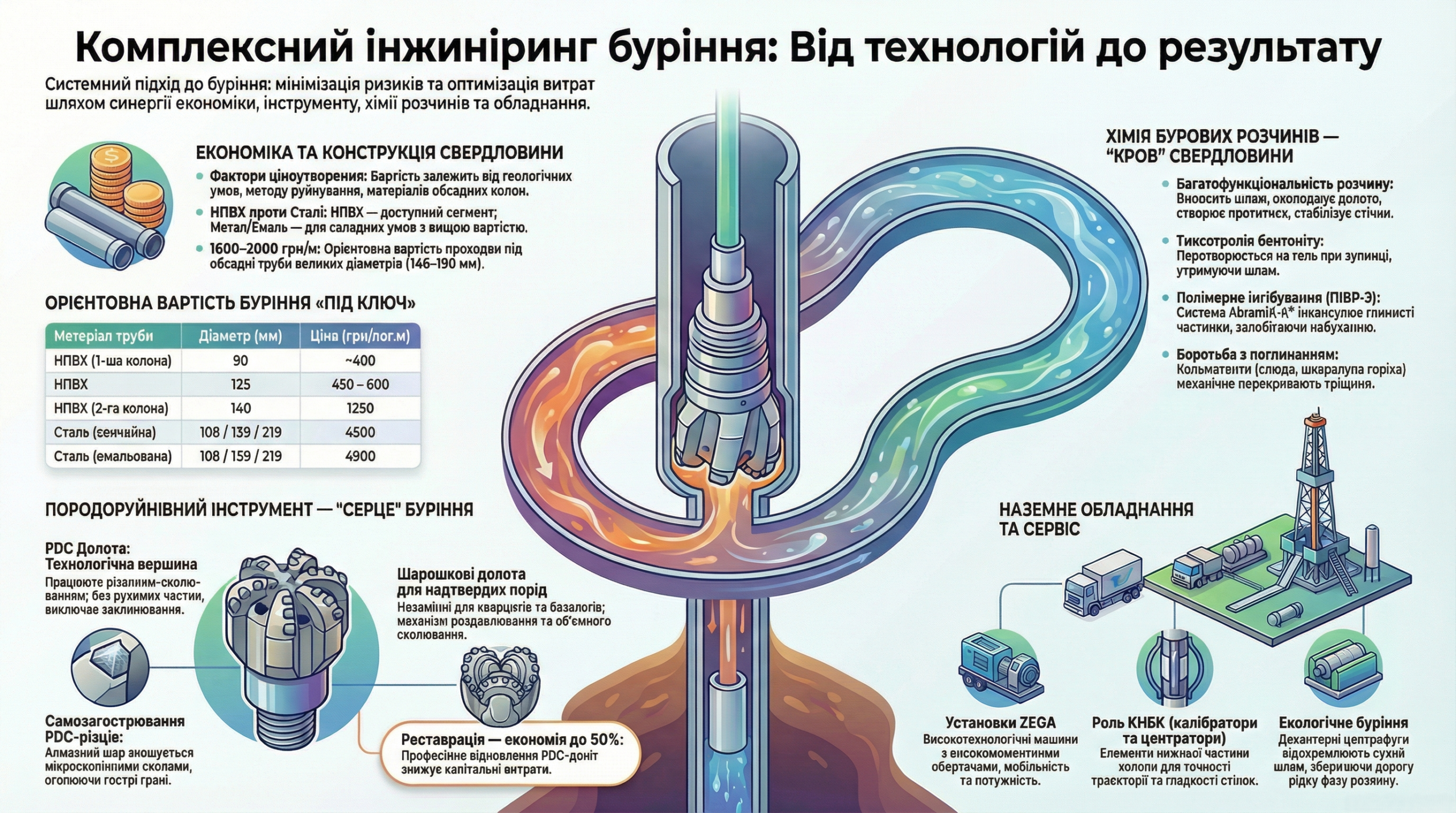 Комплексний інжиніринг буріння свердловин