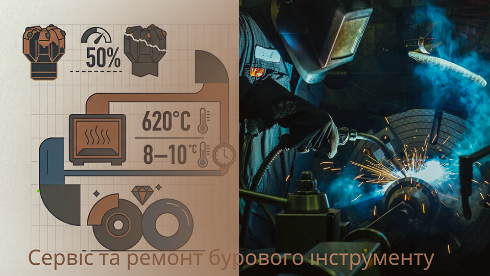 Сервіс та ремонт бурового інструменту
